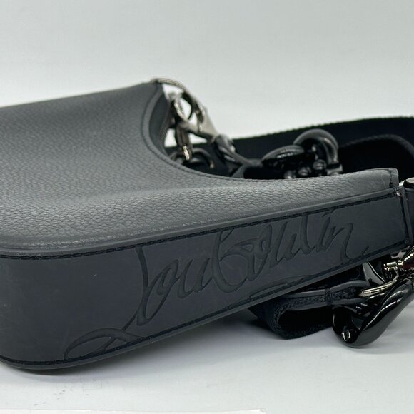 Christian Louboutin LOUBILA Mini Chain Link Leather Shoulder Crossbody Bag - Picture 11 of 16